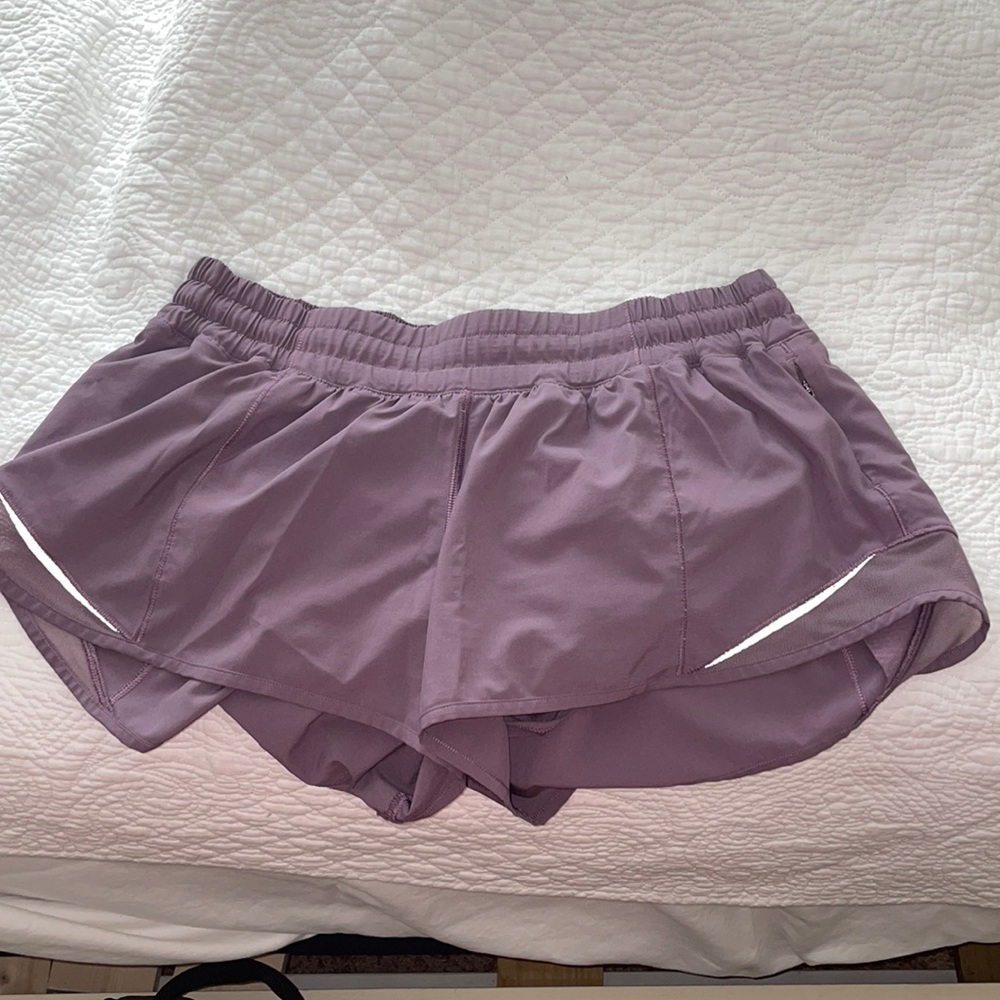 Lululemon Hotty Hot Short - Purple / Lavendar - Size 10 Regular